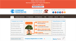 Desktop Screenshot of company-registration.in